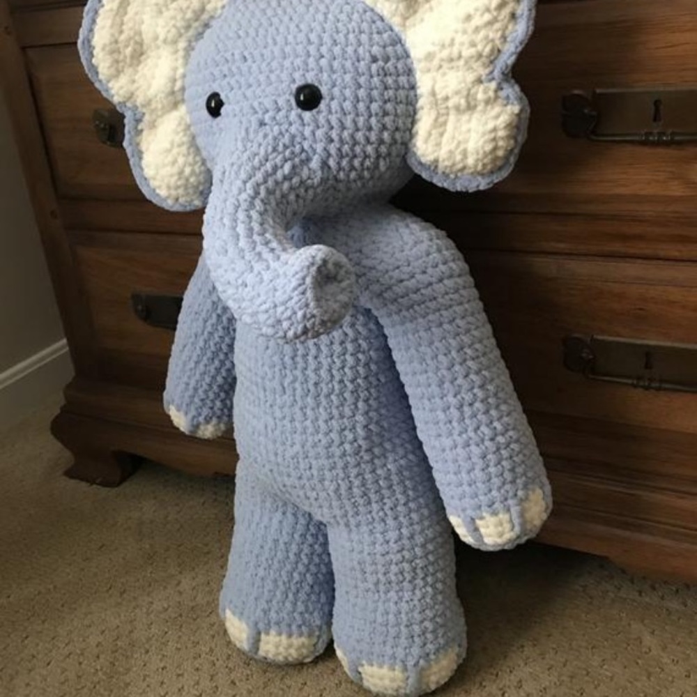 Custom Stuffed Elephant - Picture 2 of 4